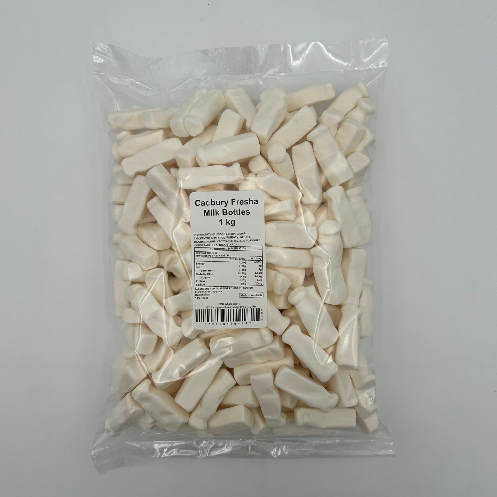 Cadbury Fresha Milk Bottles 1kg