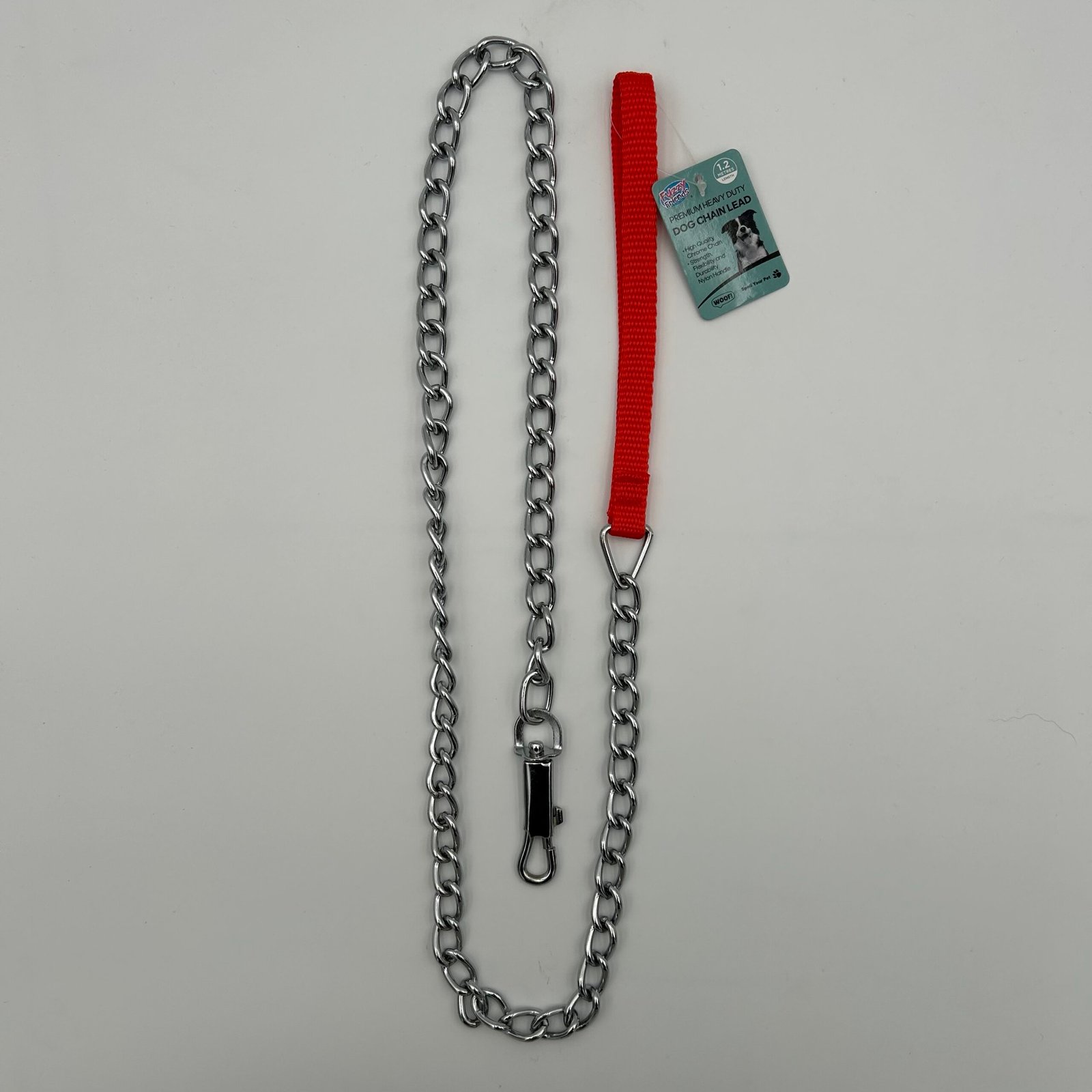 Premium Heavy Duty Metal Chain Lead 1.2m