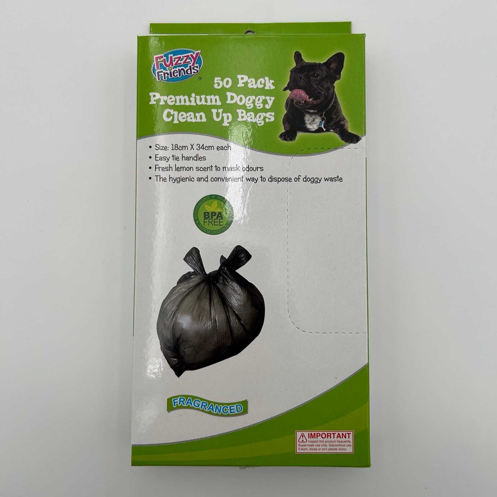 Doggy Poo Clean Up Bags 50pk