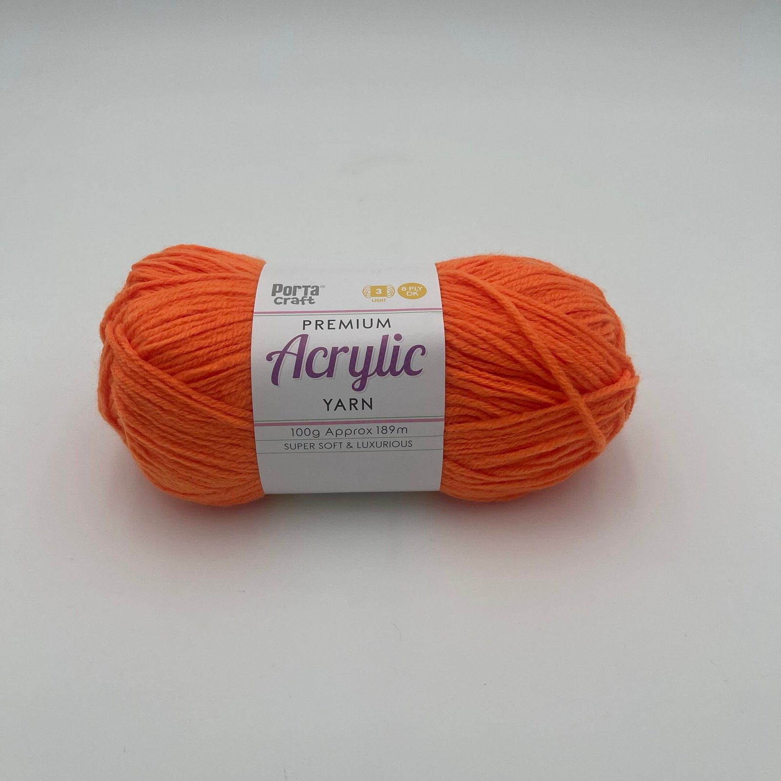Acrylic Yarn 100g 189m 8ply - Fantapants
