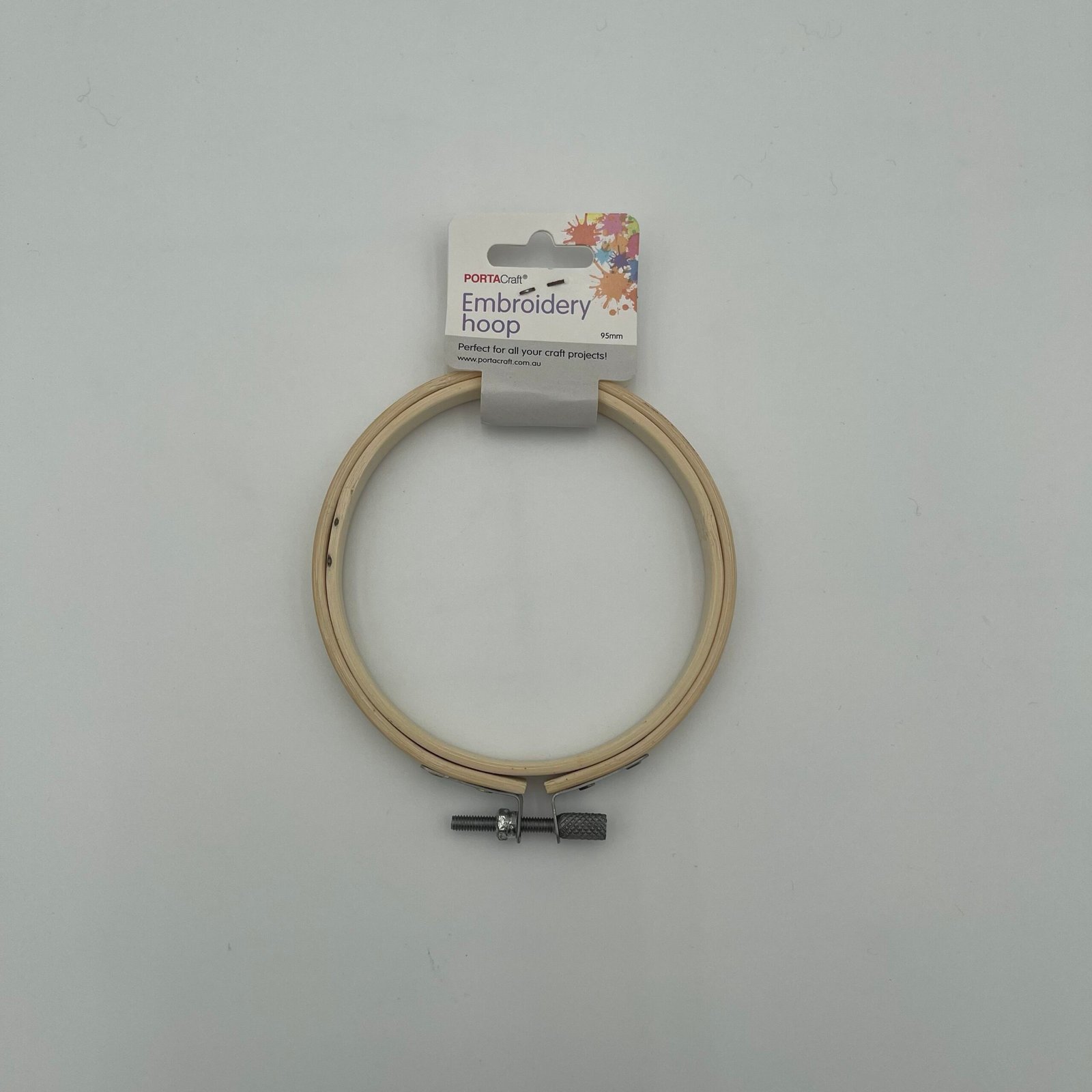 Bamboo Embroidery Hoop 95mm