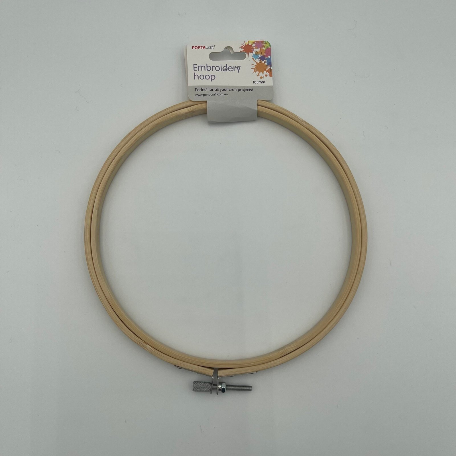 Bamboo Embroidery Hoop 185mm