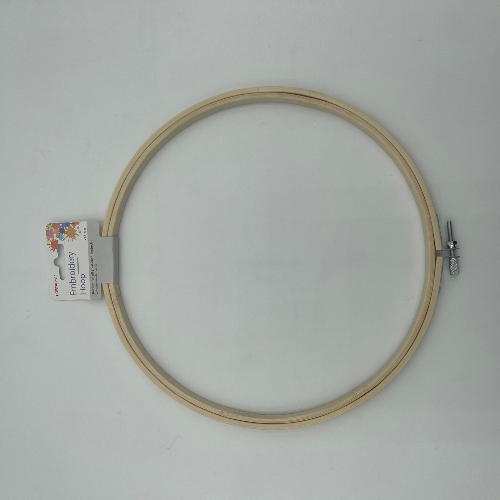 Bamboo Embroidery Hoop 245mm