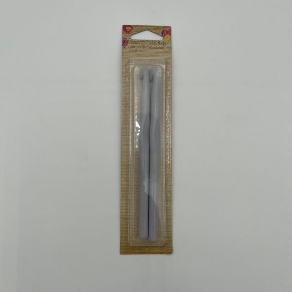 Aluminium Crochet Hooks 8&9 2pk