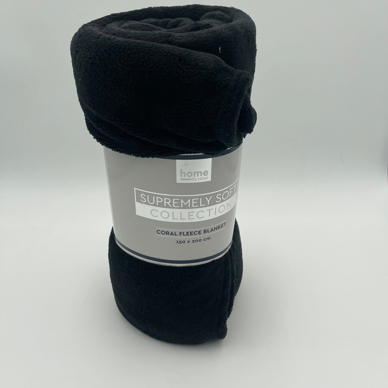 Winter Fleece Blanket 150 x 200 cm - Black