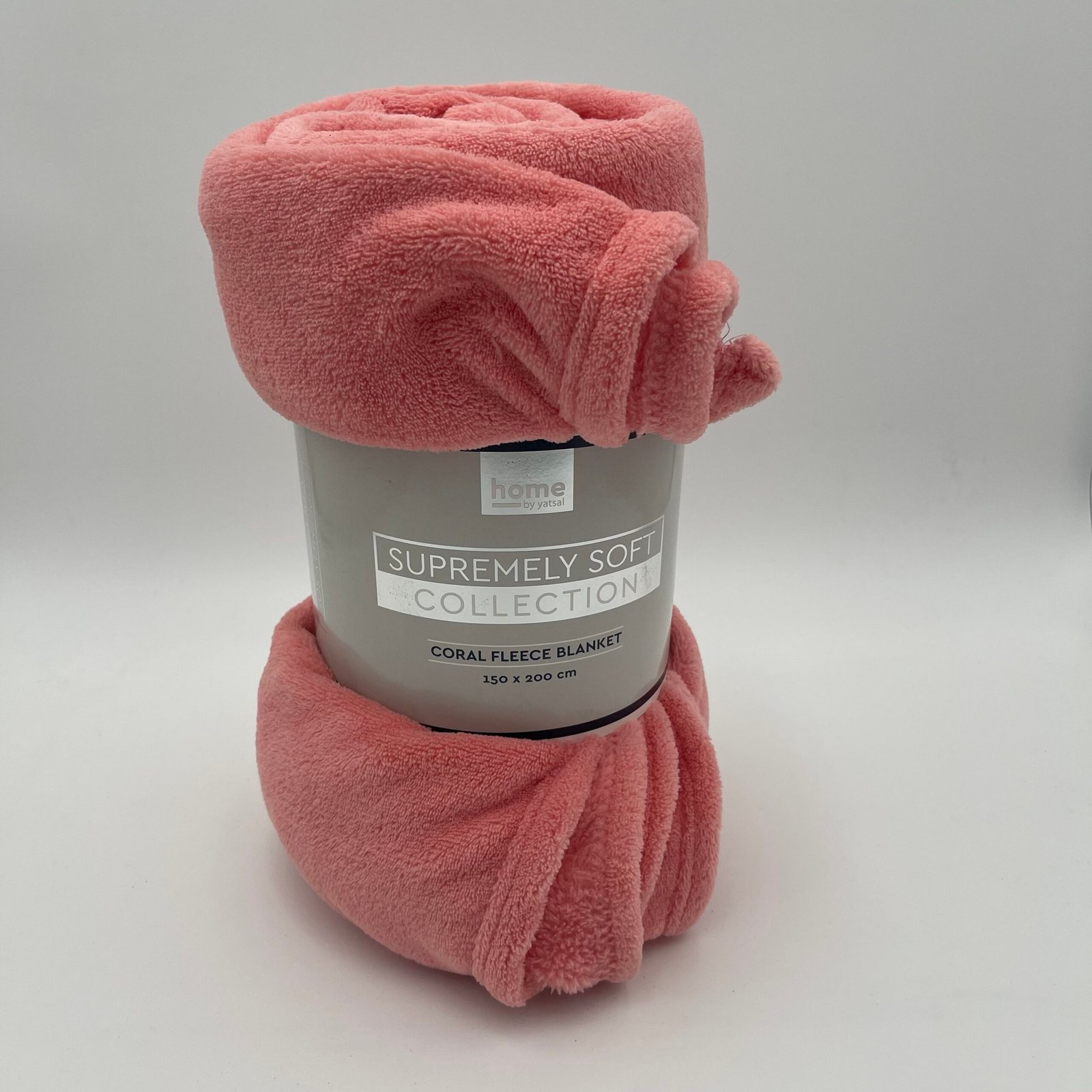 Winter Fleece Blanket 150 x 200 cm - Salmon