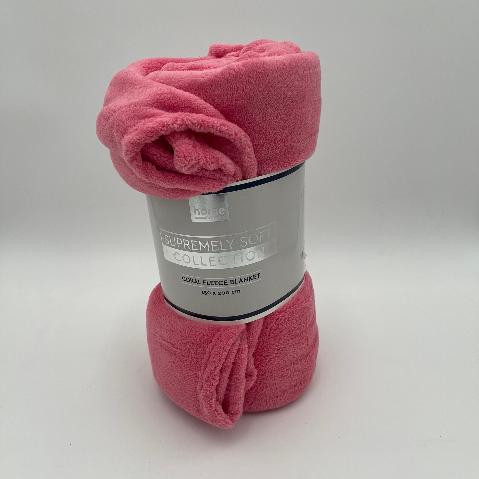 Winter Fleece Blanket 150 x 200 cm - Pink