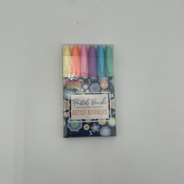 Artist Pastel Brush Pens -6 Pack