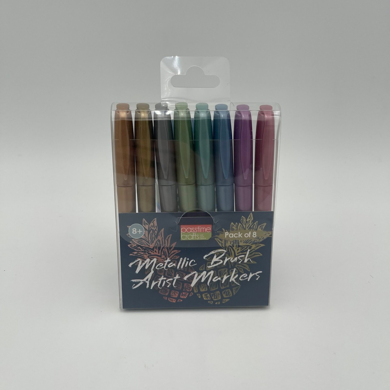 Artist Metallic Brush Lens - 8 pack