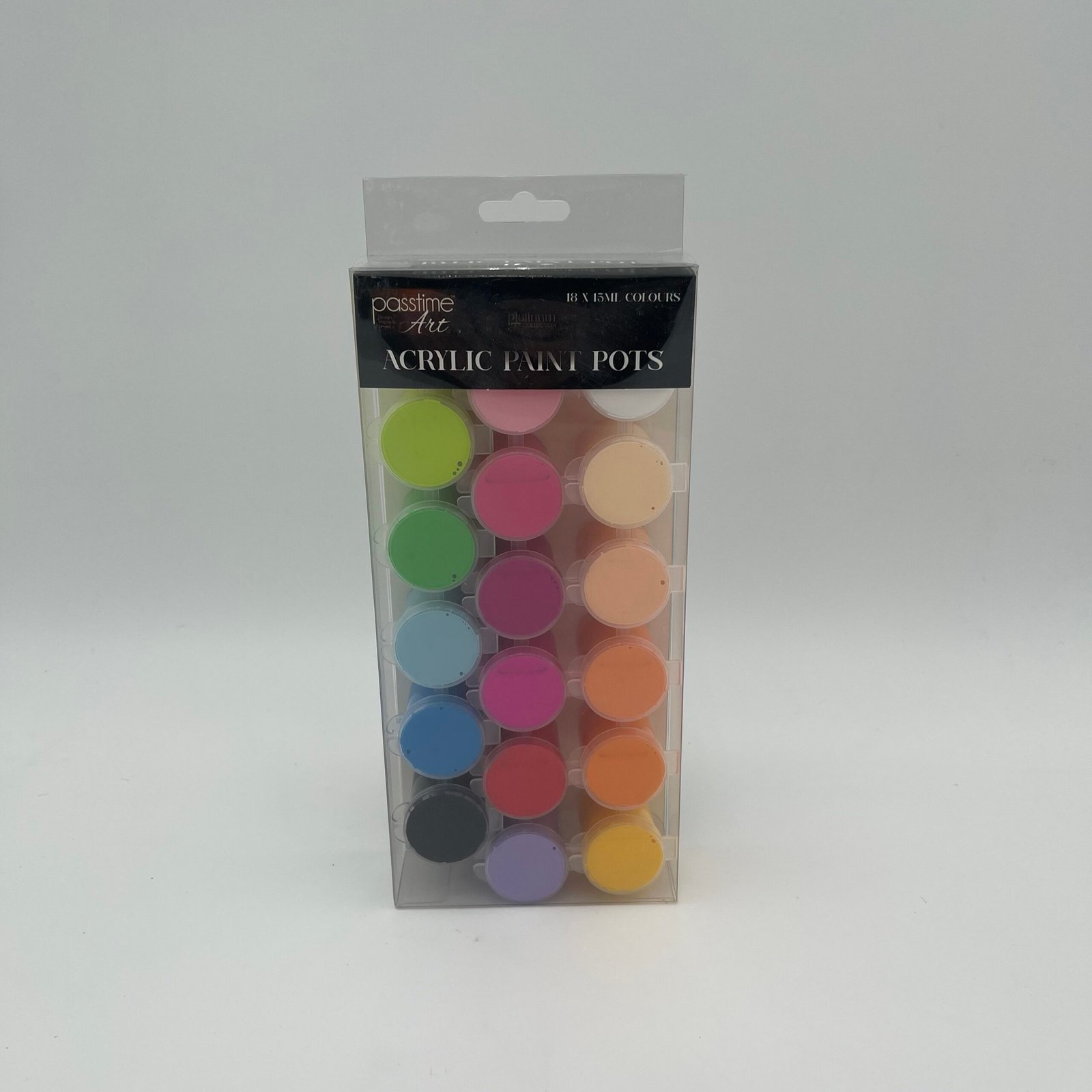 Platinum Art - Glow in the dark acrylic paints 6x59ml