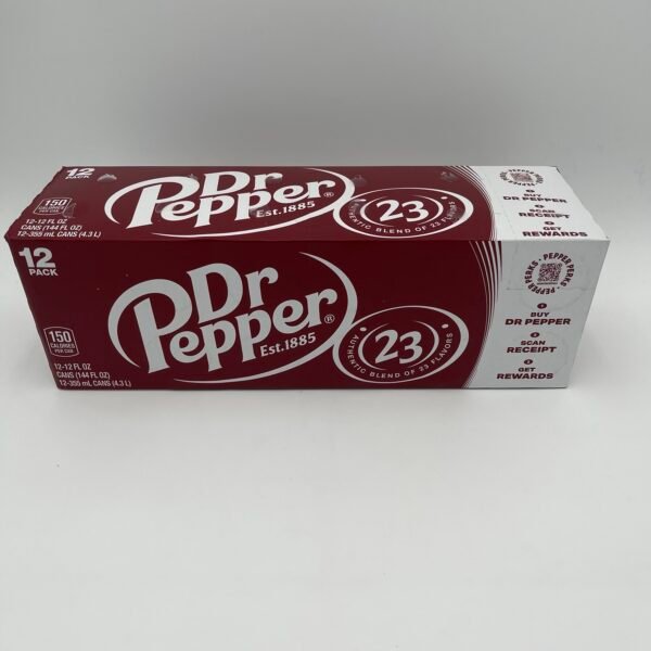 Dr Pepper 355ml x 12