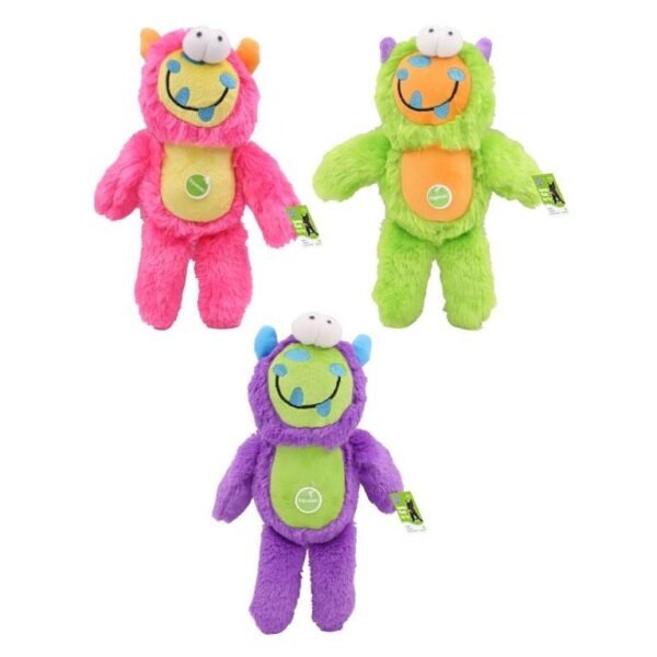 Plush Squeaky Monster Dog Toy