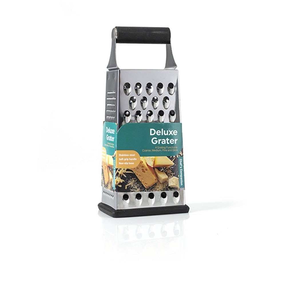4-Sided Grater with Rubber Handle 9”