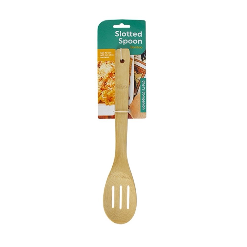 Bamboo Slotted Spoon 29cm