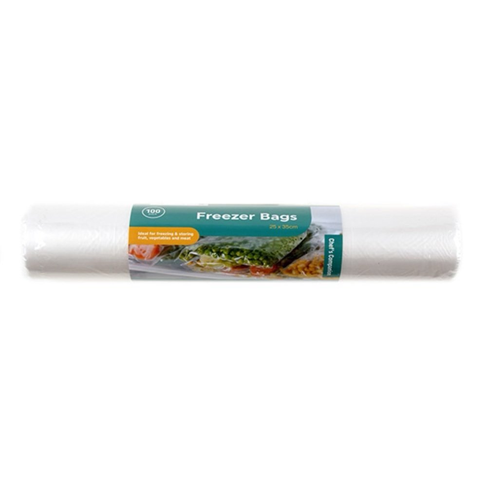 Clear Freezer Bags 100pk