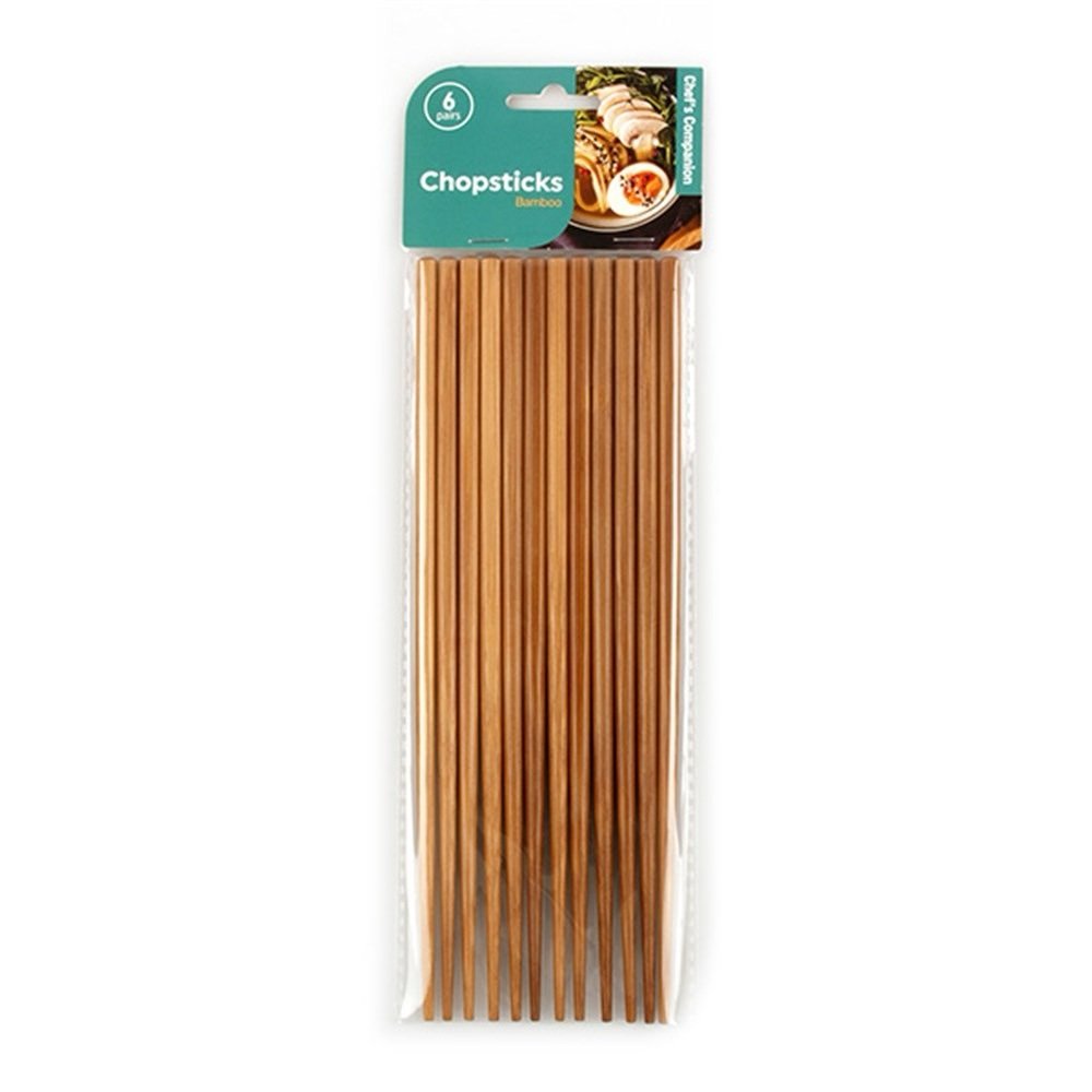 Bamboo Chopsticks 6 Pairs 24cm