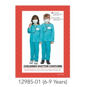 Children Doctor Costume 6-9 years