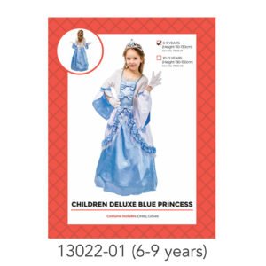 Children Blue Princess Costume 6-9 years