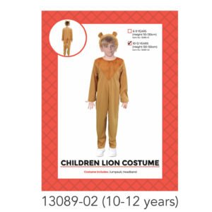 Children Lion Costume (10-12 years)