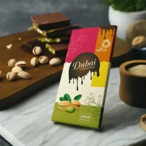 200g Viral So Moorish Dubai Chocolate with Pistachio Cream and Knafeh