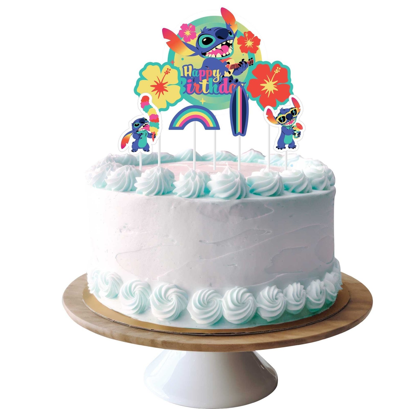 Lilo & Stitch Cake Deco Kit 7pcs