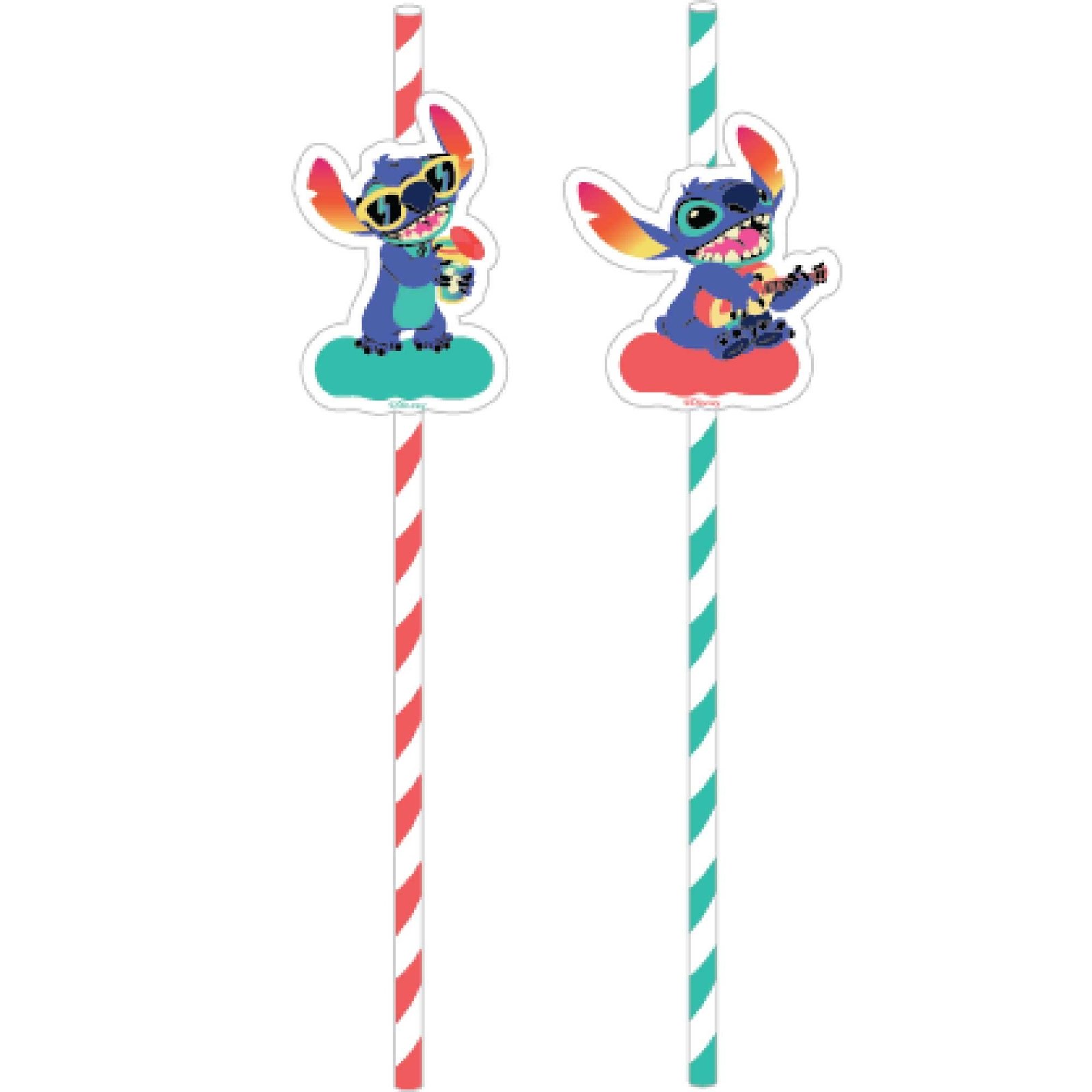 Lilo & Stitch Paper Straws 8pcs