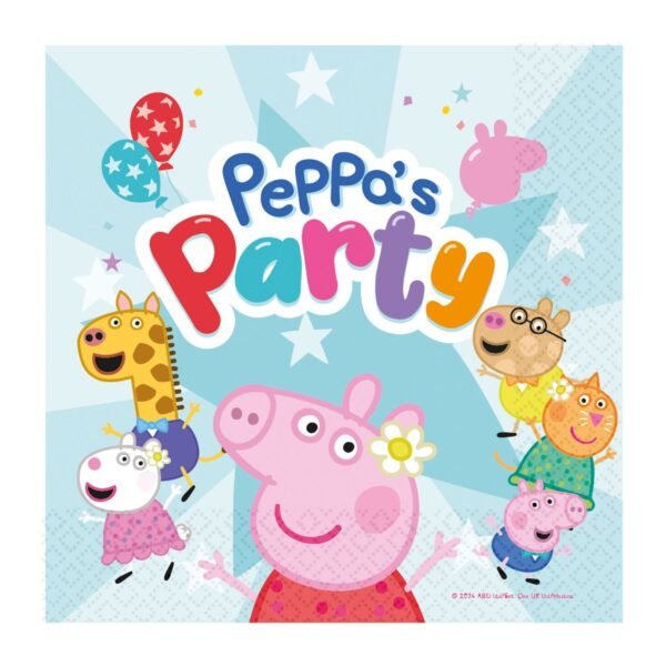 16 Peppa's Party Lunch Napkin