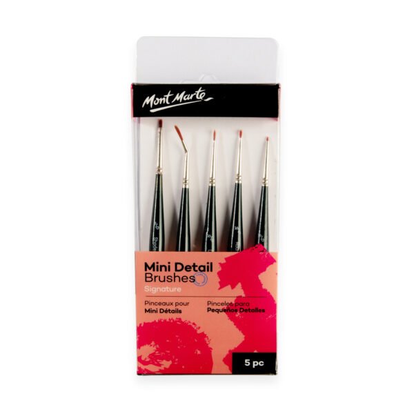 Mini Detail Brush Set 5pc
