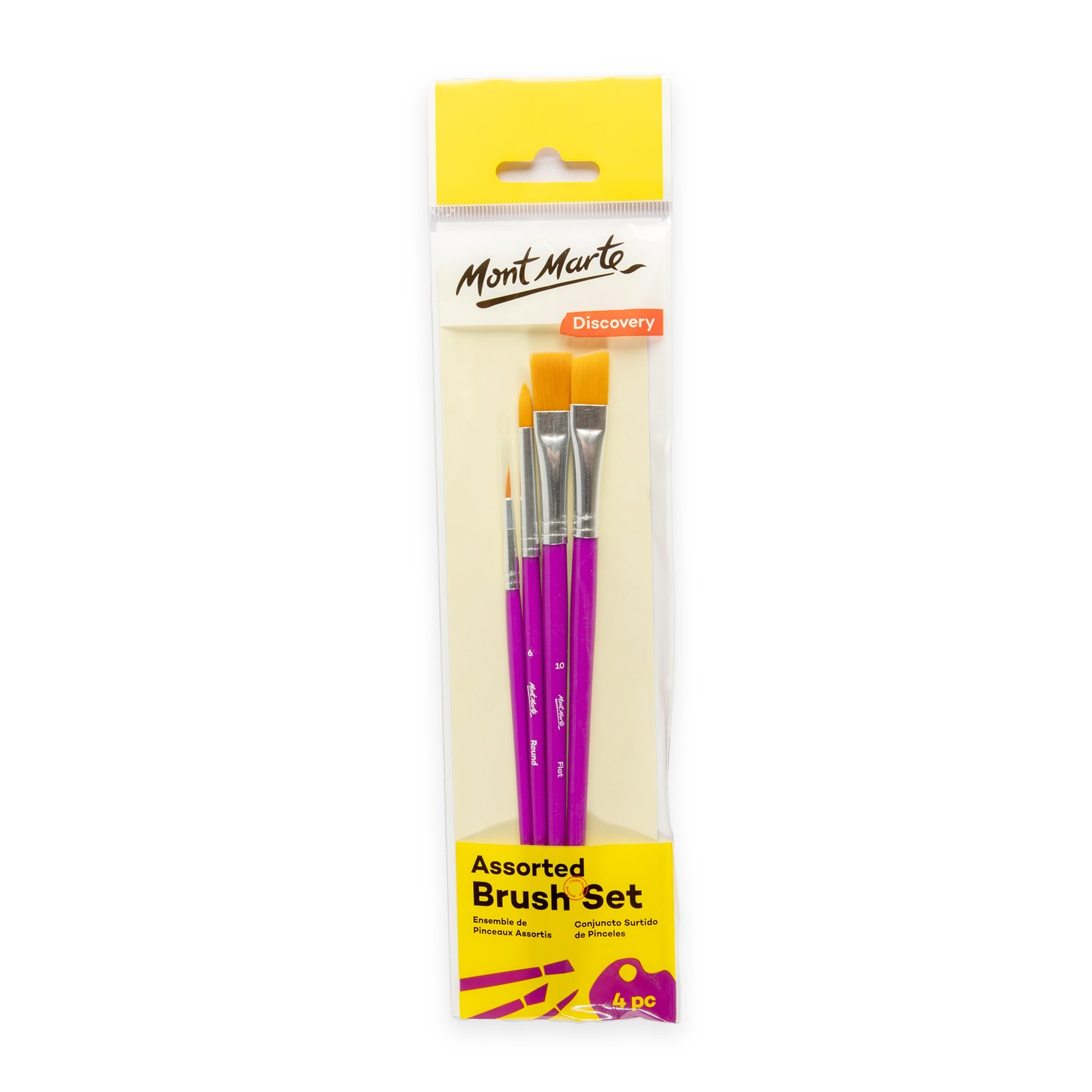 Assorted Brush Set 4pc