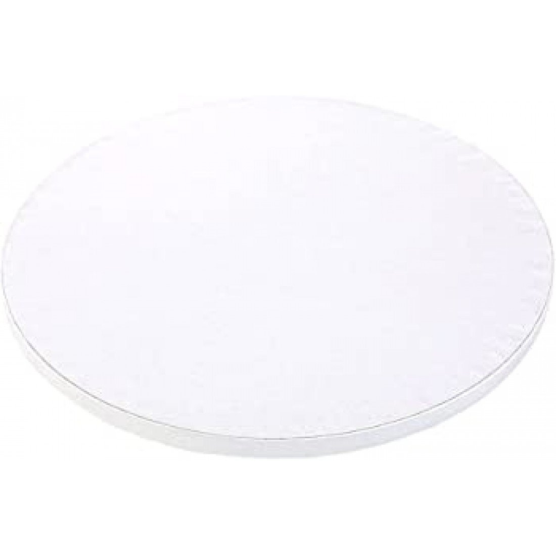14in Round 12mm Drum Cake Board - White (5 Pack)