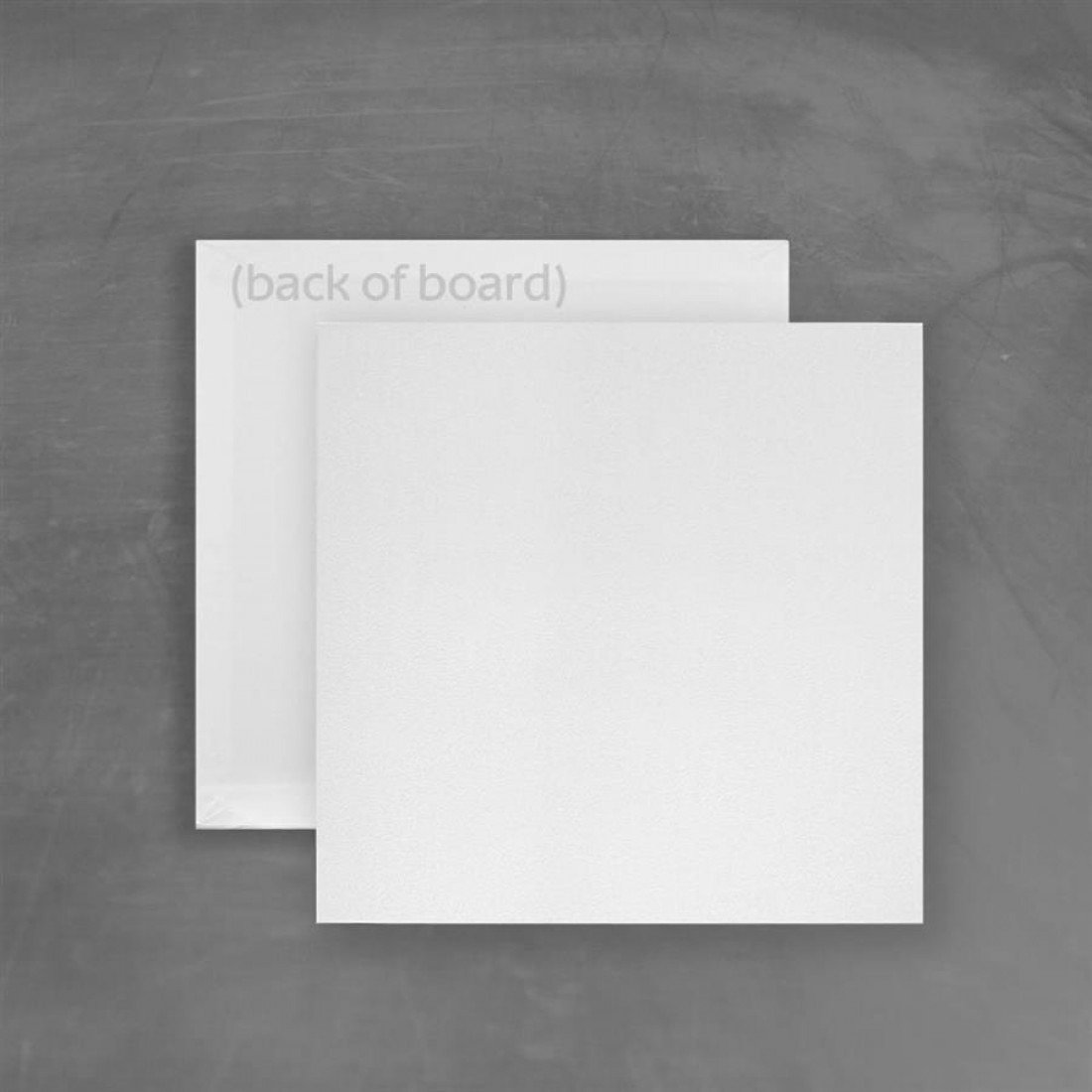 10x10in Square 5mm Masonite Cake Board - White (10 Pack)
