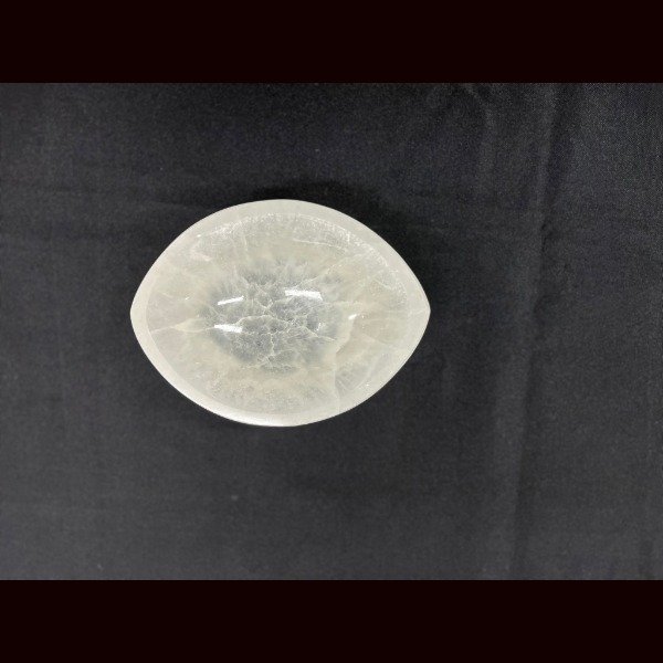 Selenite Oval Bowl 12 cm (1 Piece)