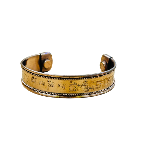 Copper Bracelet - OM Mani