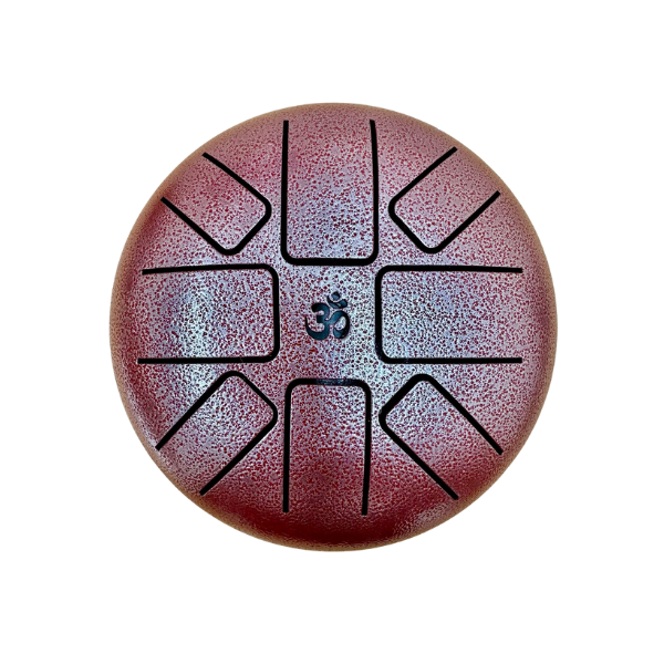 Iron Tongue Hapi Drum 7" - Textured OM Red