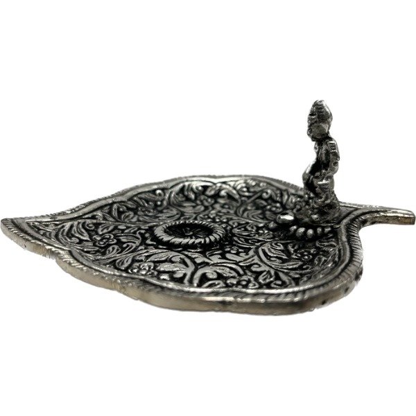 Aluminium Incense Holders Buddha Leaf 12*10*3.5