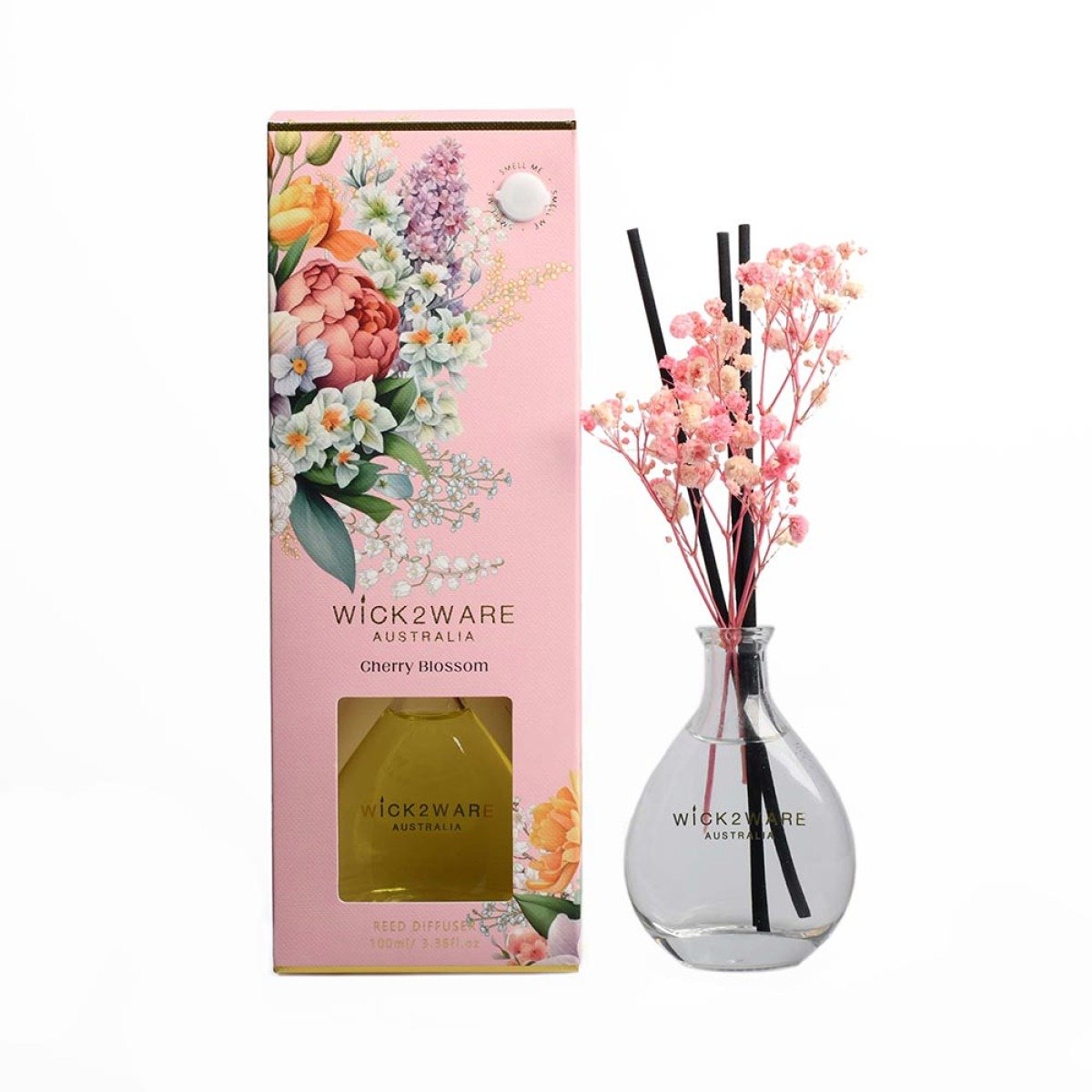 Dried Flower Diffuser 100ml - Cherry Blossom