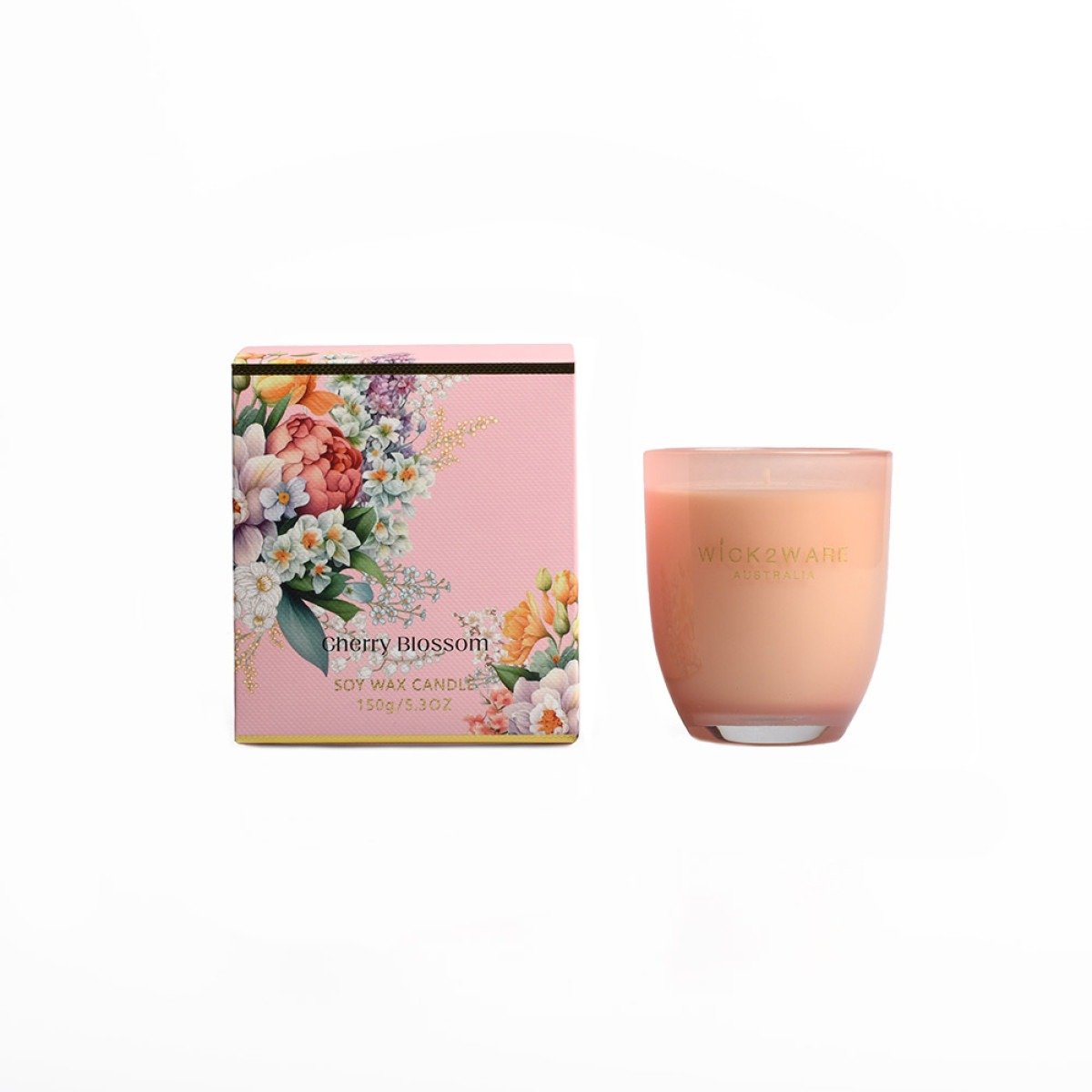 Soy Candle Jar 150g - Cherry Blossom