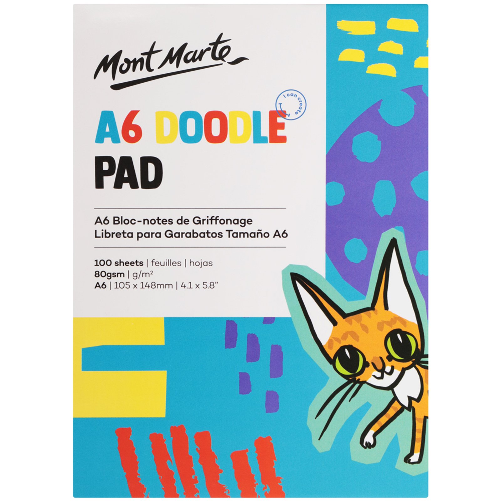 Doodle Pad A6 100 Sheet