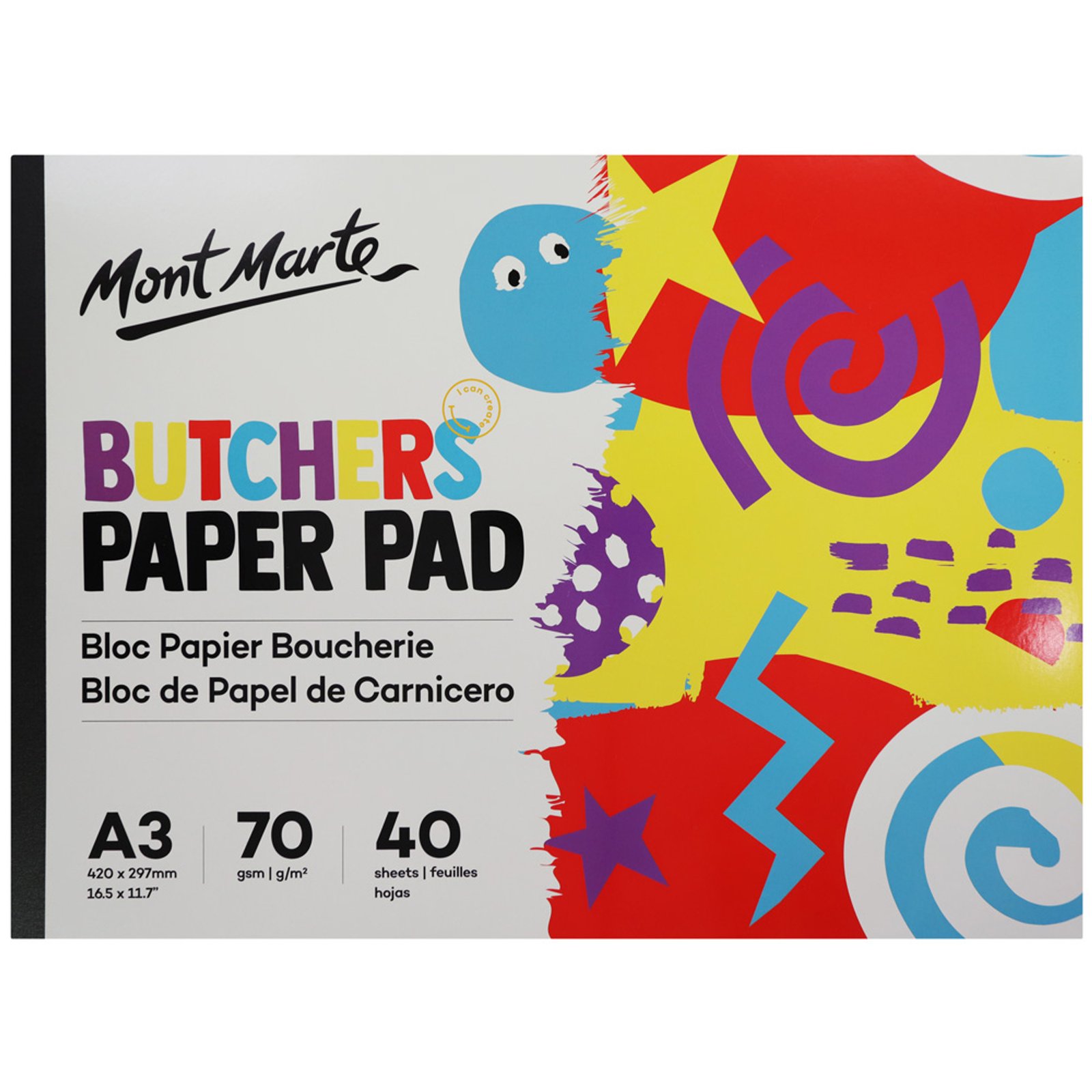 Butchers Paper Pad A3 40 Sheets