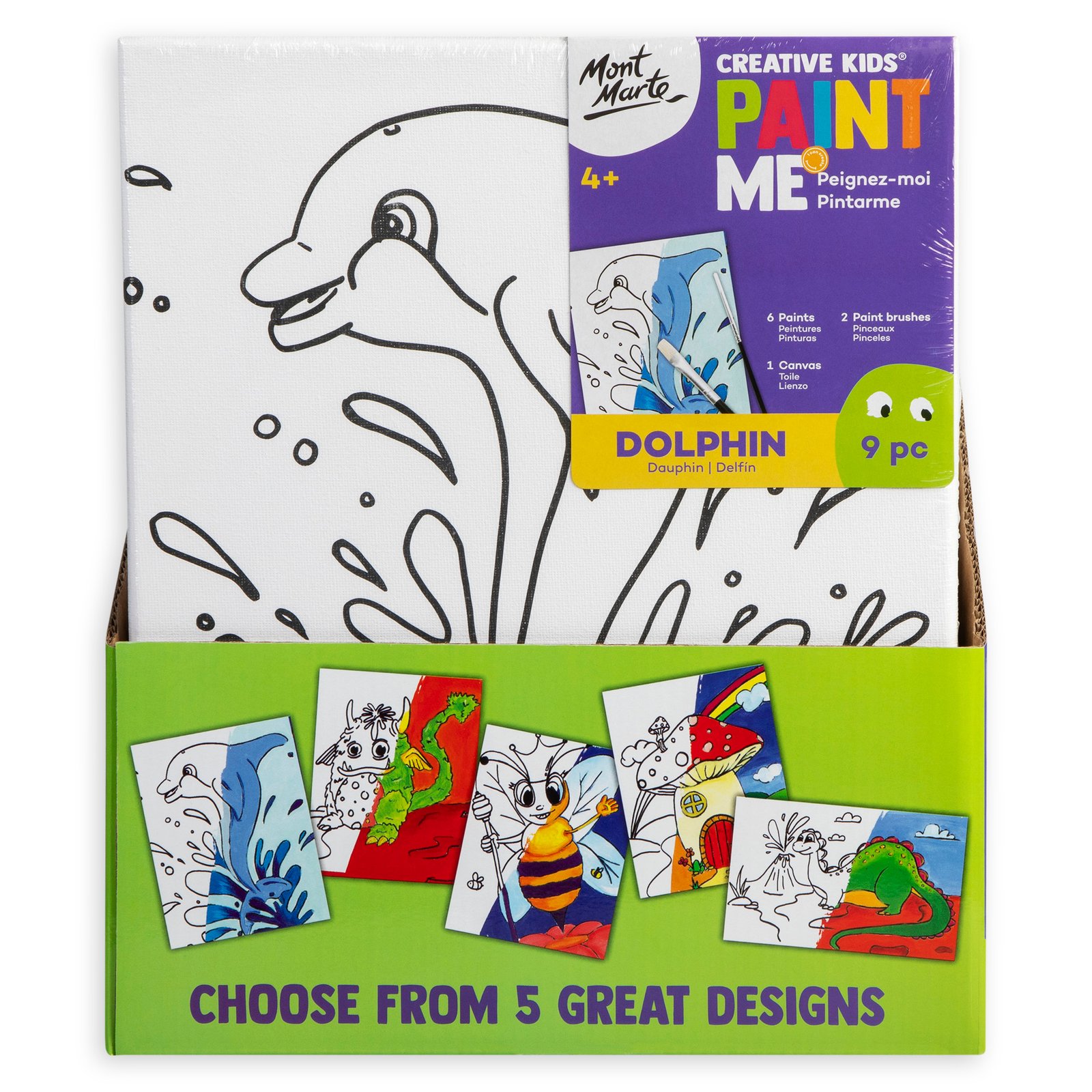 Creative Kids Paint Me Set 5 asstd designs