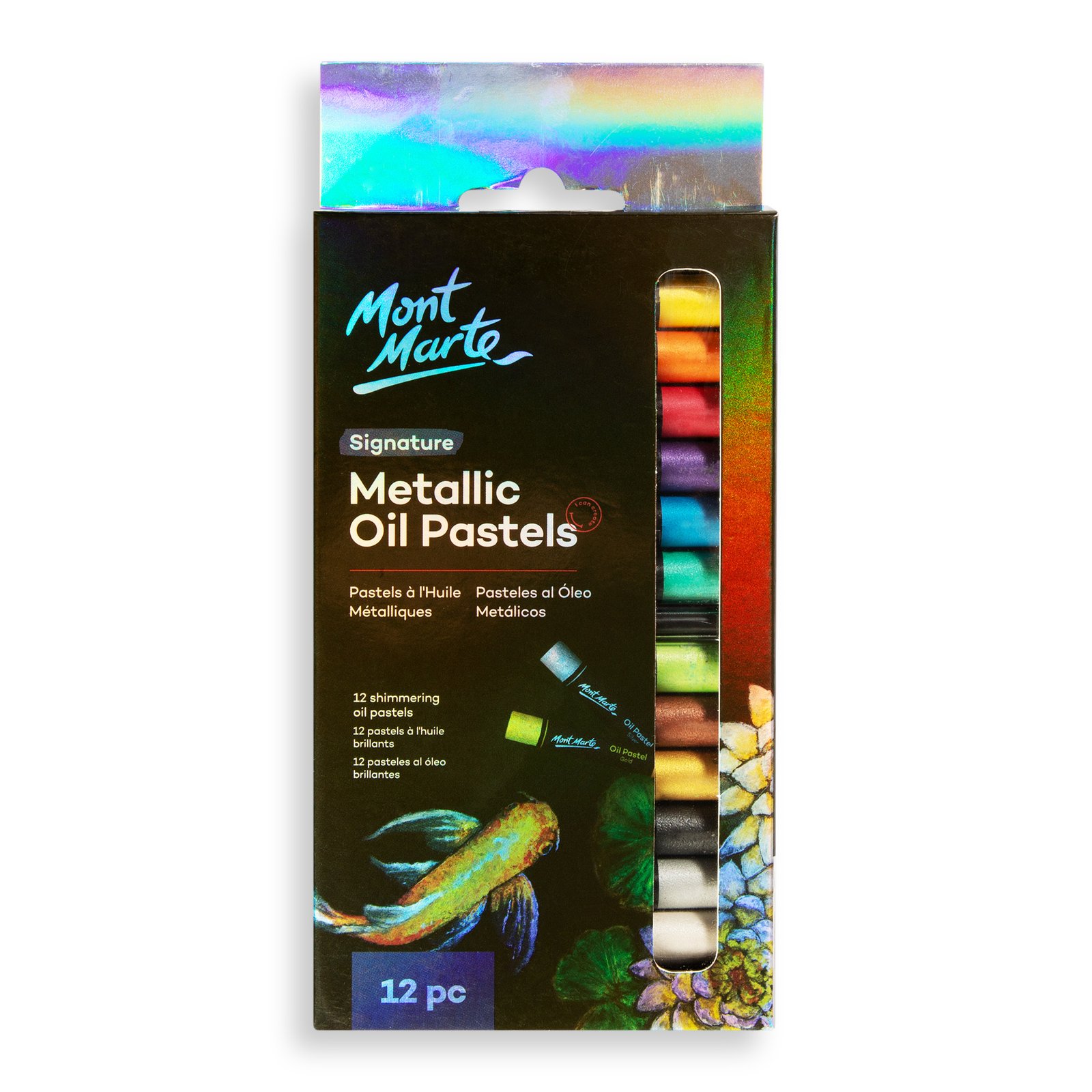 Metallic Oil Pastels 12pc