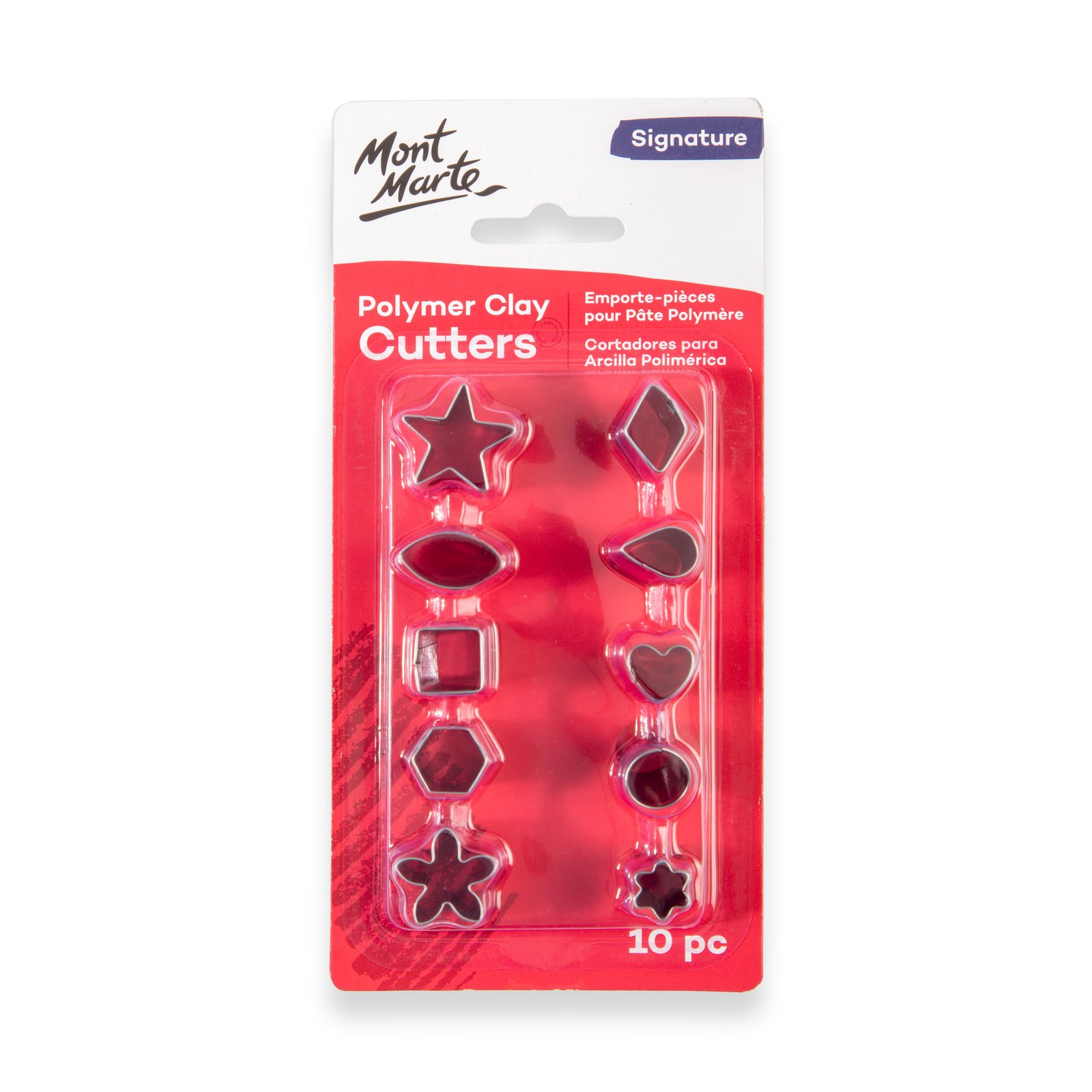 Polymer Clay Mini Cutter Set 10pc