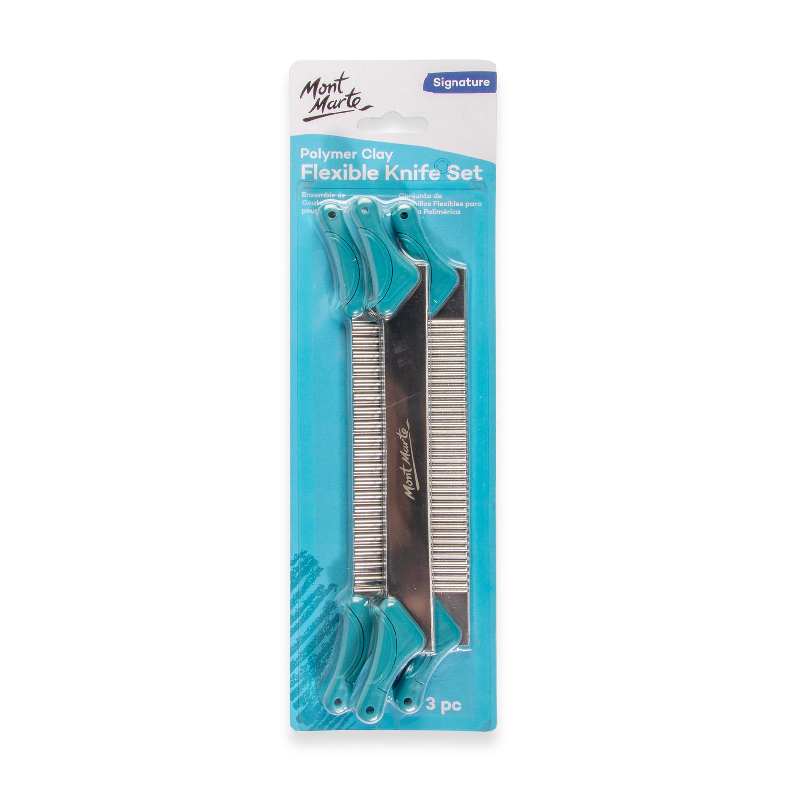 Flexible Polymer Clay Blades 3pc