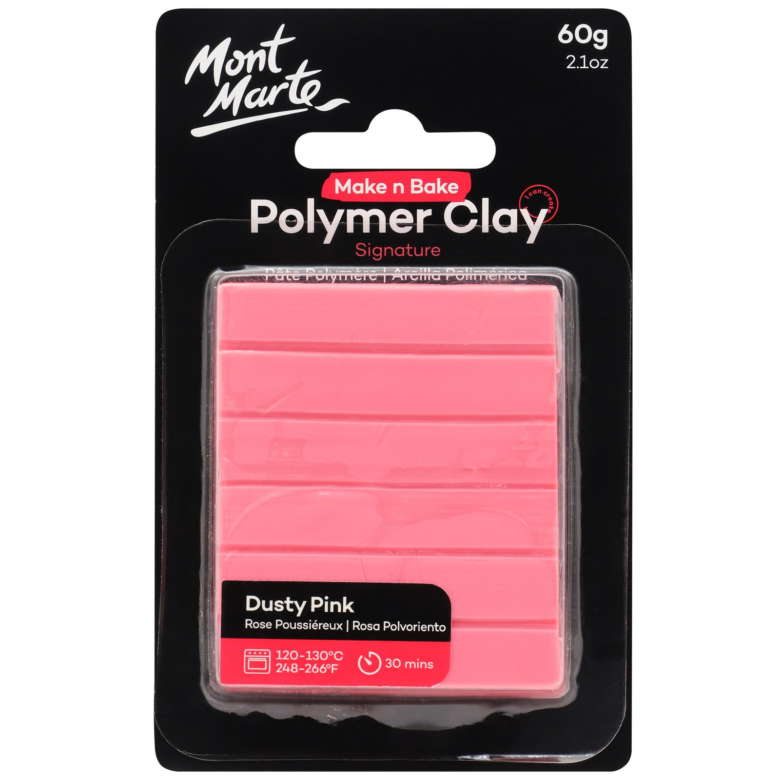 Make n Bake Polymer Clay 60g - Dusty Pink