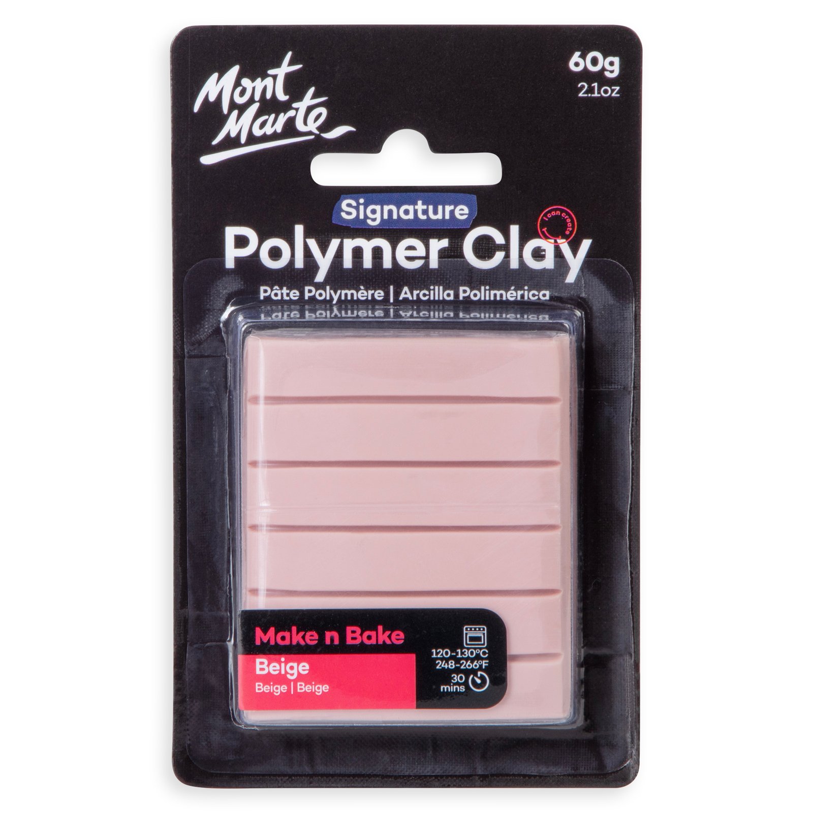 Make n Bake Polymer Clay 60g - Beige