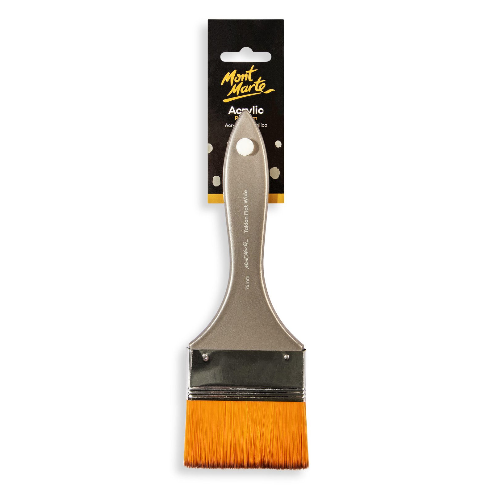 Artist Brush Taklon Flat Wide 75mm