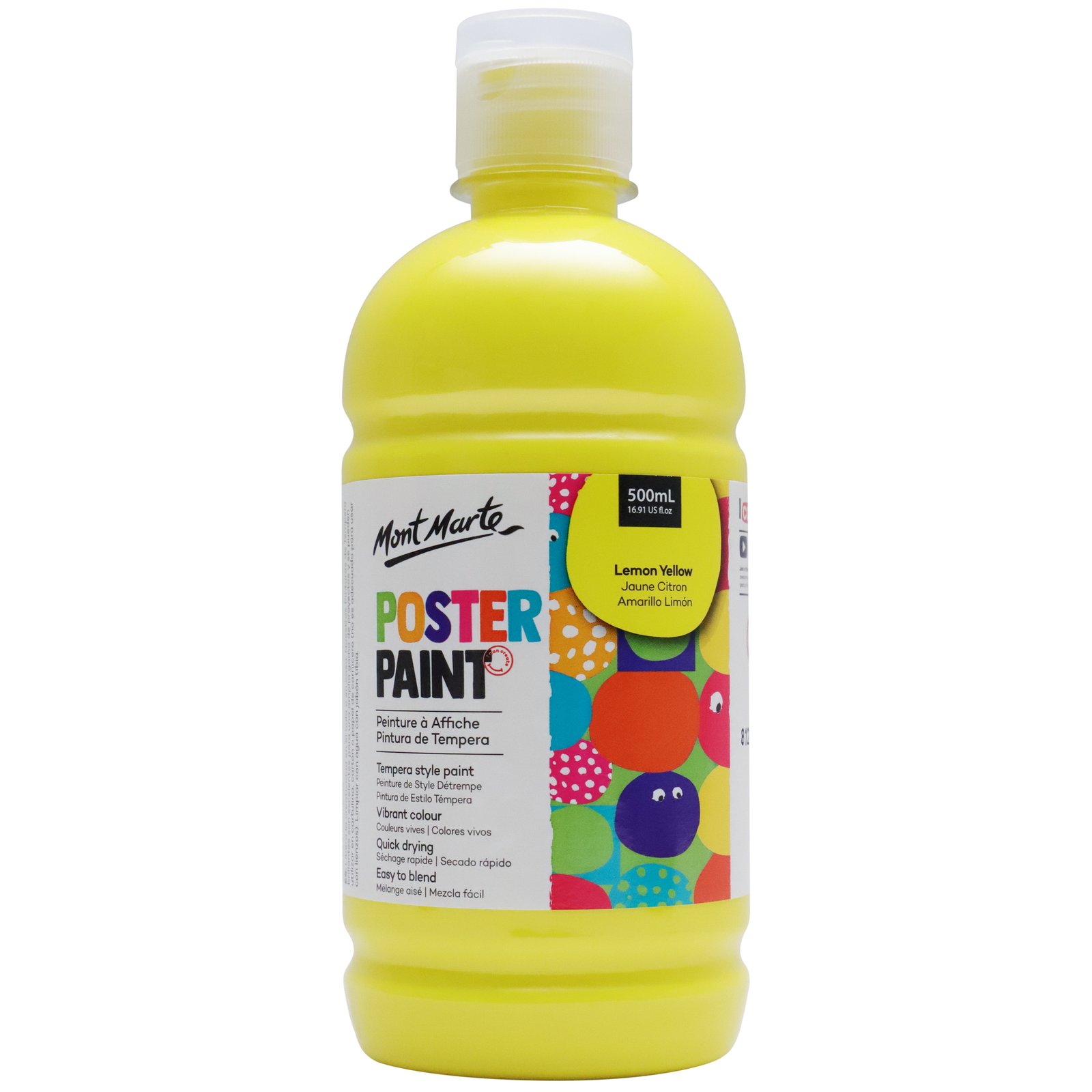 Poster Paint 500ml - Lemon Yellow