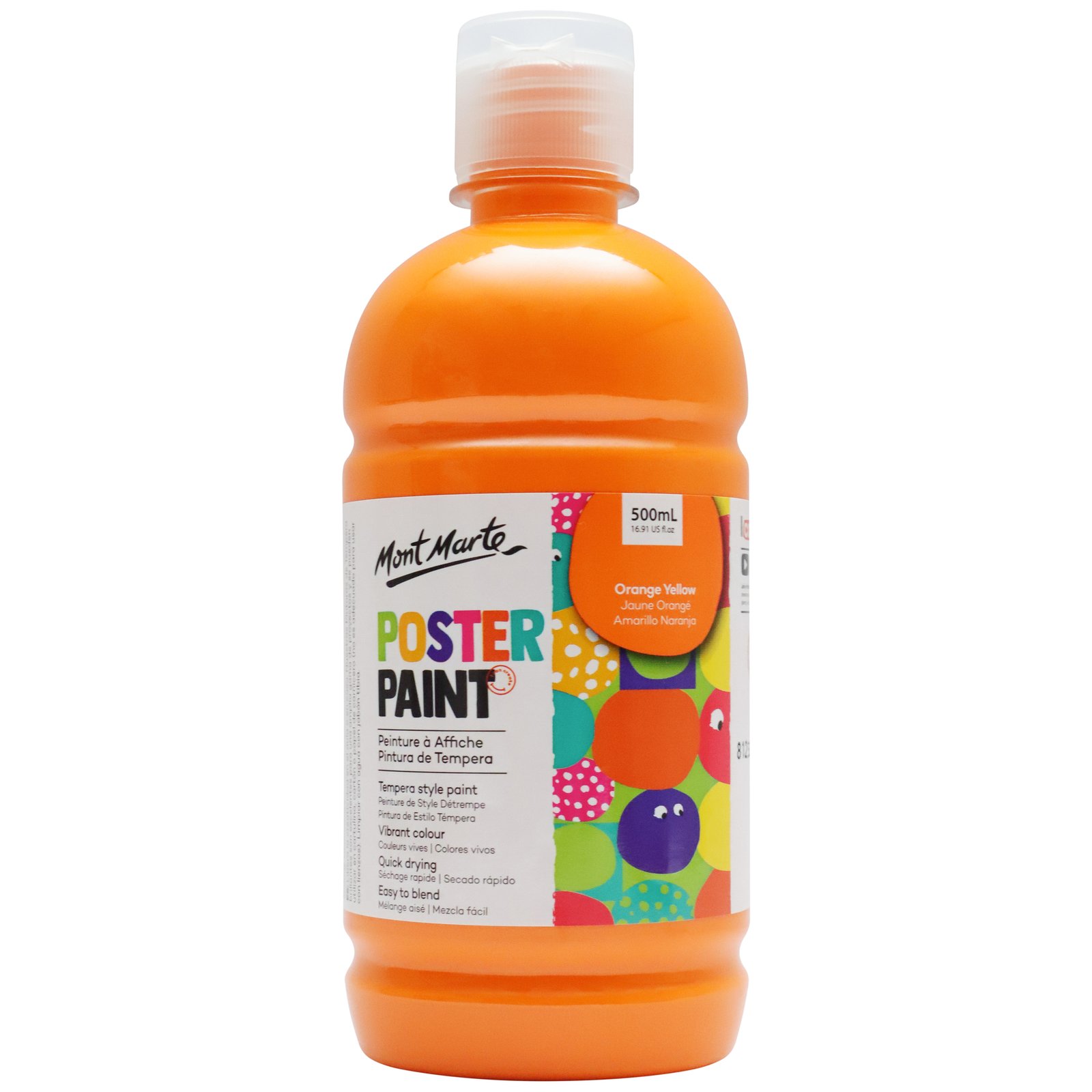 Poster Paint 500ml - Orange Yellow