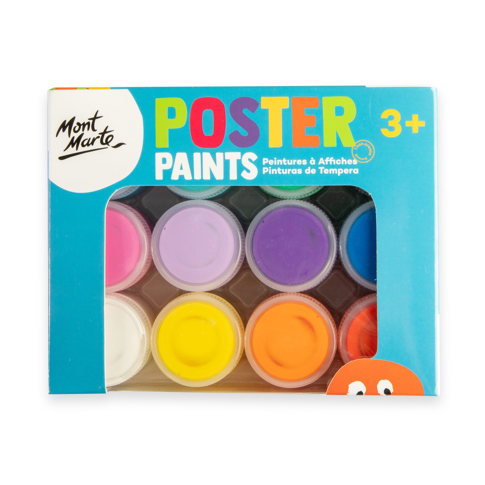 Poster Paint Set 12pc x 20ml