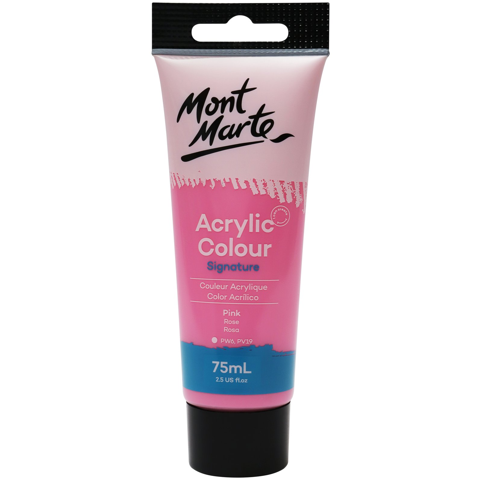 Acrylic Colour Paint 75ml - Pink